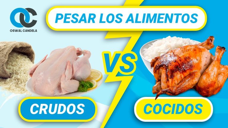 Como se pesan los alimentos crudos o cocidos - speedworldhobao.es